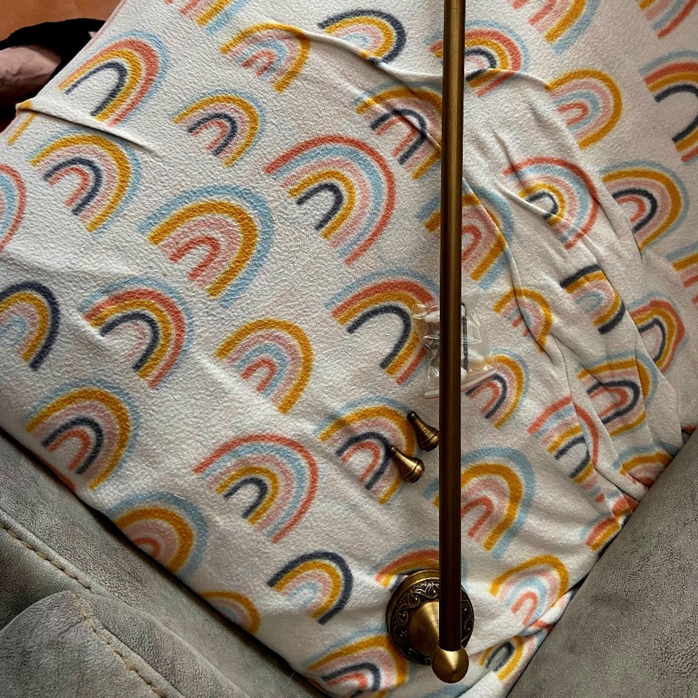 Antique Gold Towel Bar